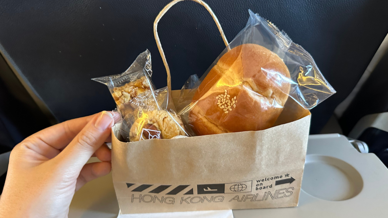 香港航空の機内食