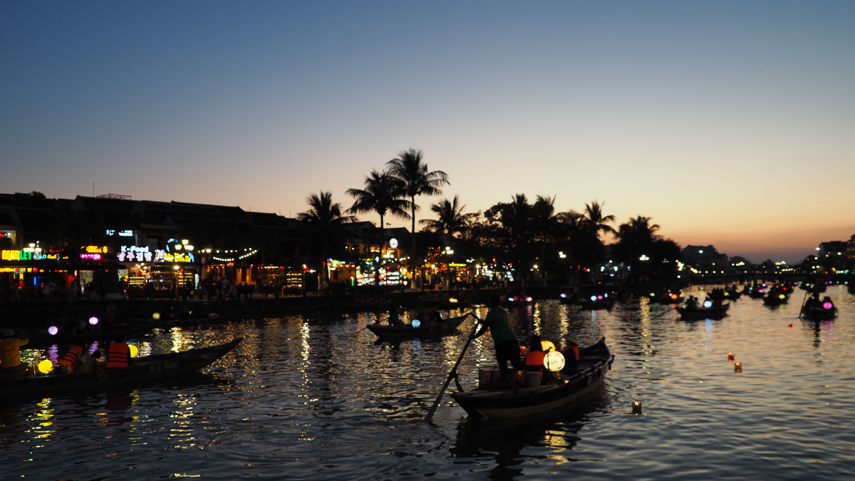 ホイアンのサンセット