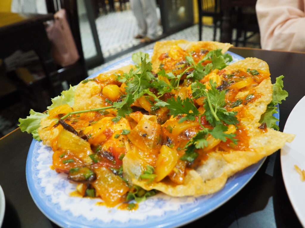 揚げたホワイトローズ